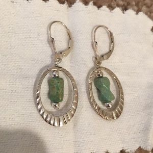 925 gemstone earrings